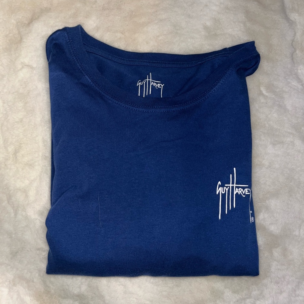 Guy Harvey Men's Navy Tee